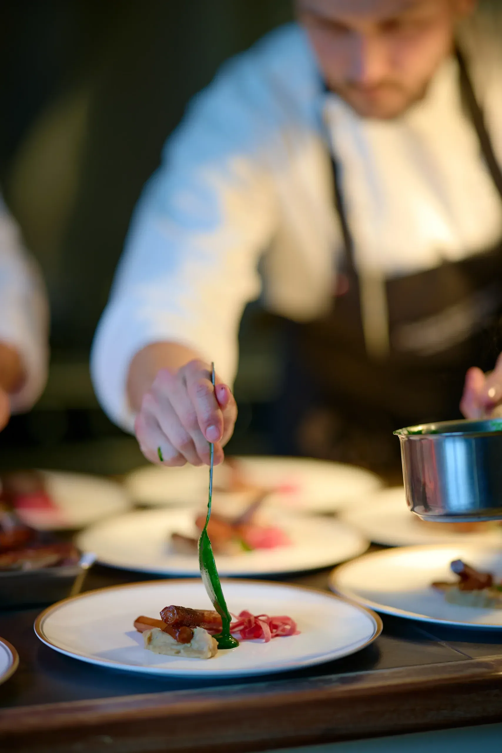 Chef en cuisine - reportage culinaire artistique