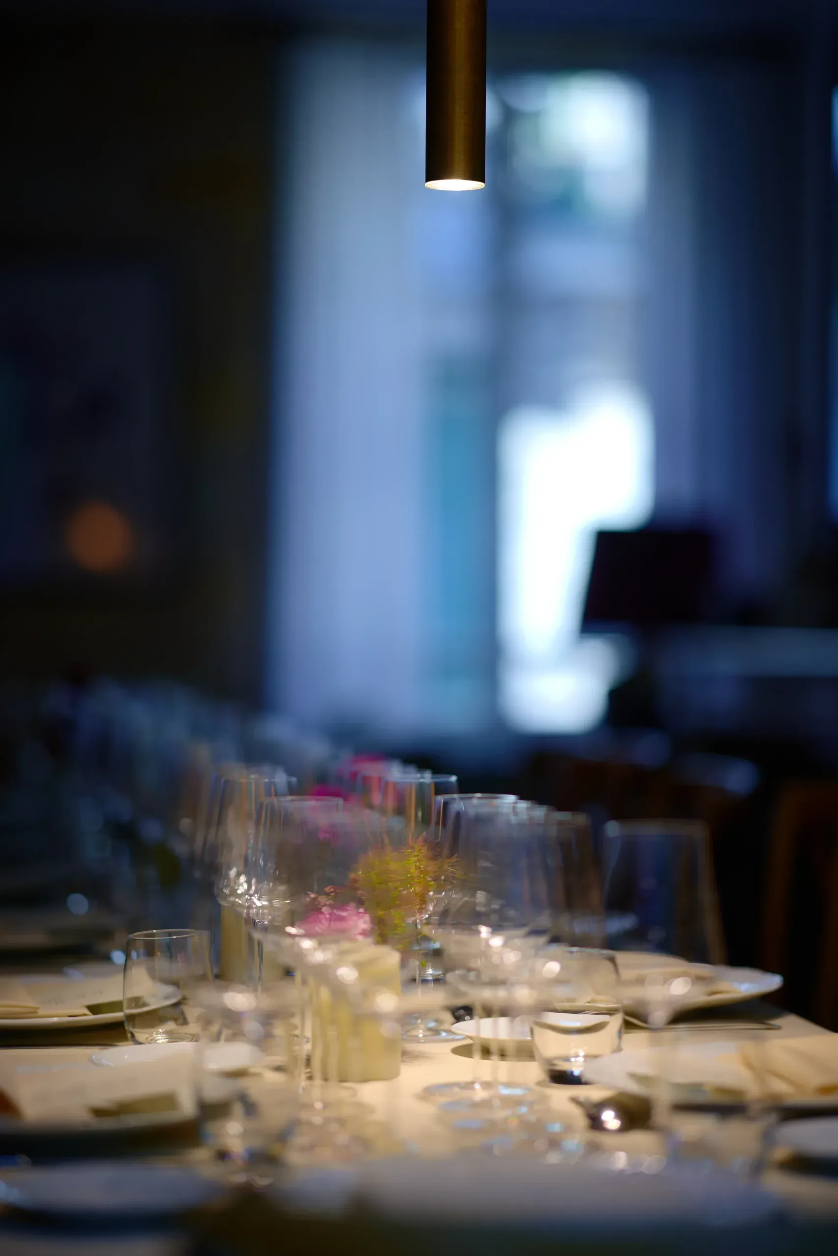 Table dressée pour réception gastronomique - Jean de Malet