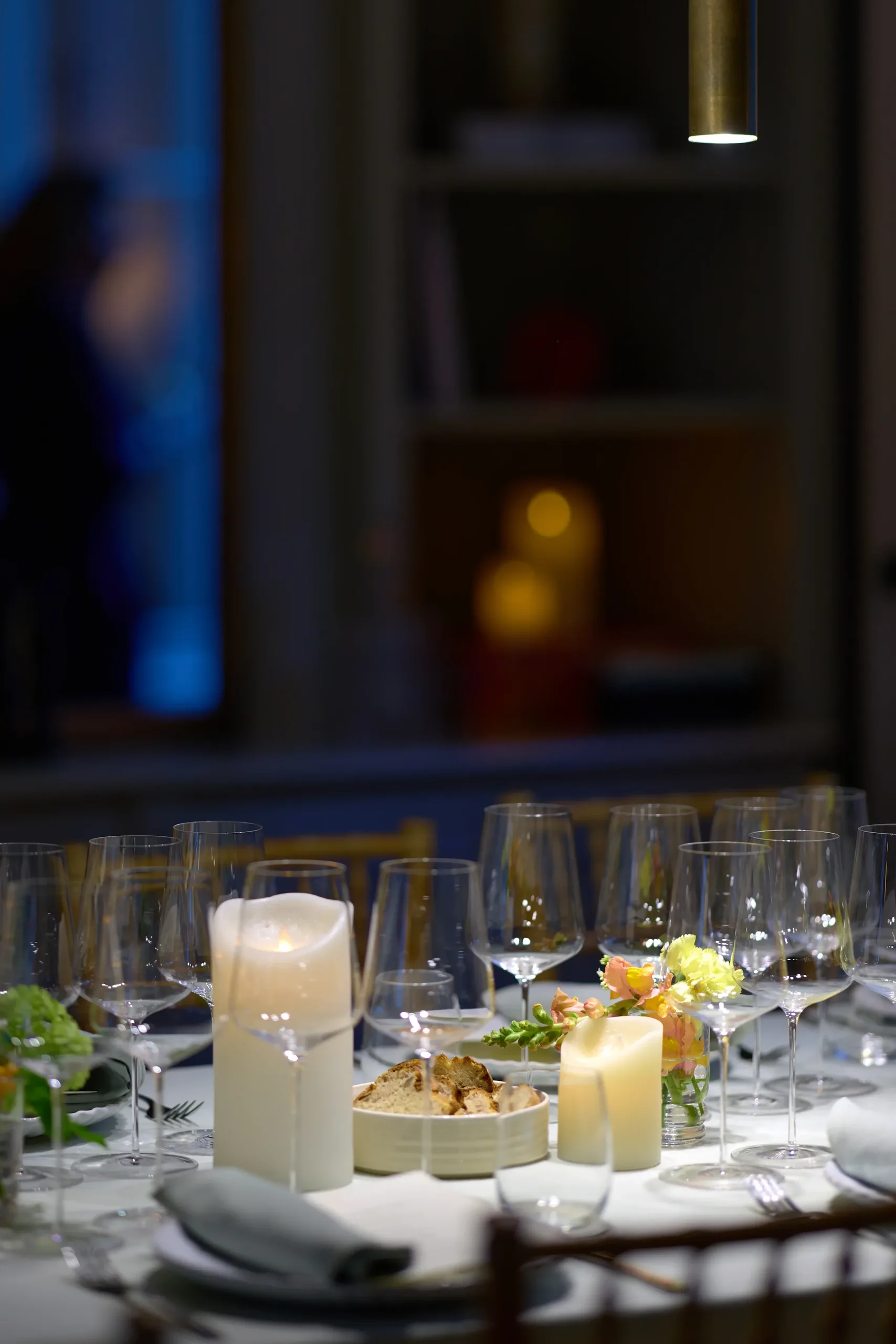 Table dressée pour réception gastronomique - Jean de Malet