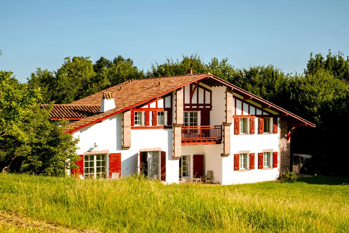 Basque house at Auberge Ostapé