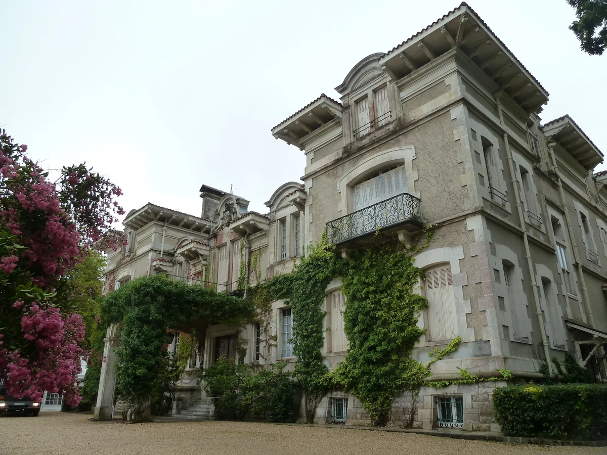 Façade of Château d’Arcangues