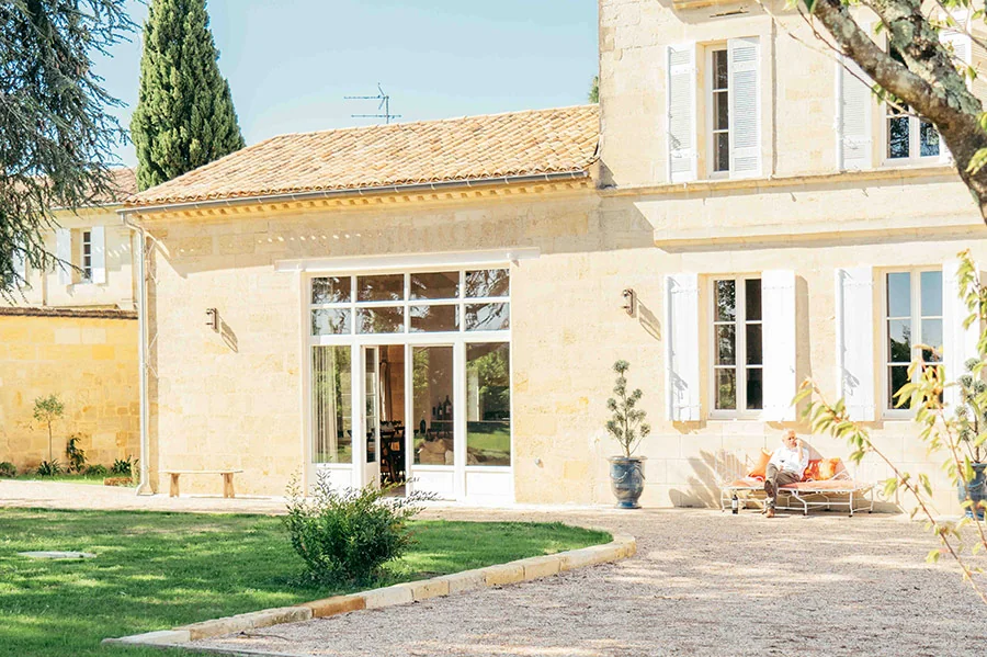 Estate facade: Château La Fleur de Boüard