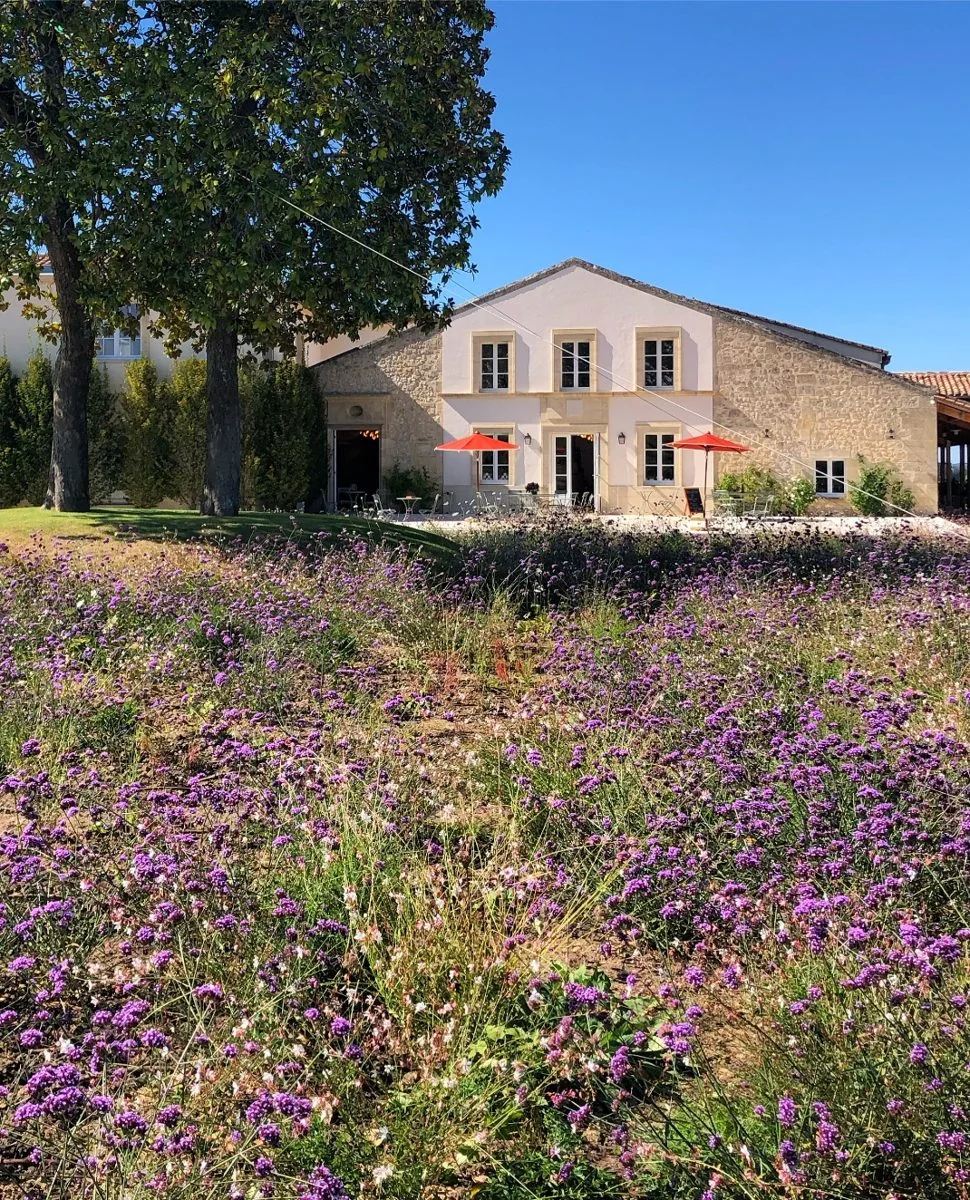 Château Larmande building and garden