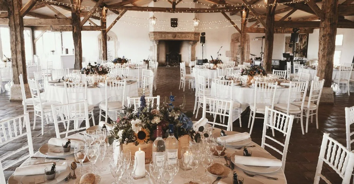 Reception room on the Smith Haut Lafitte estate