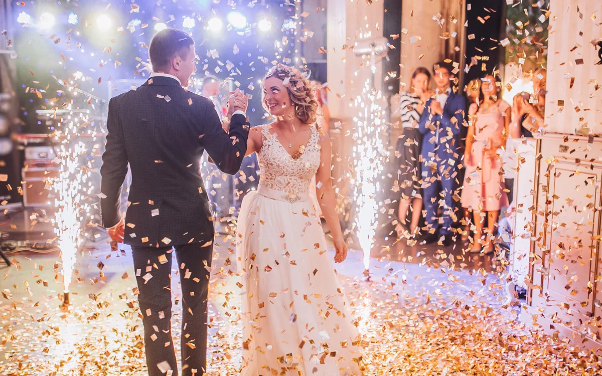 Mariage et mise en lumière · Set Resonance
