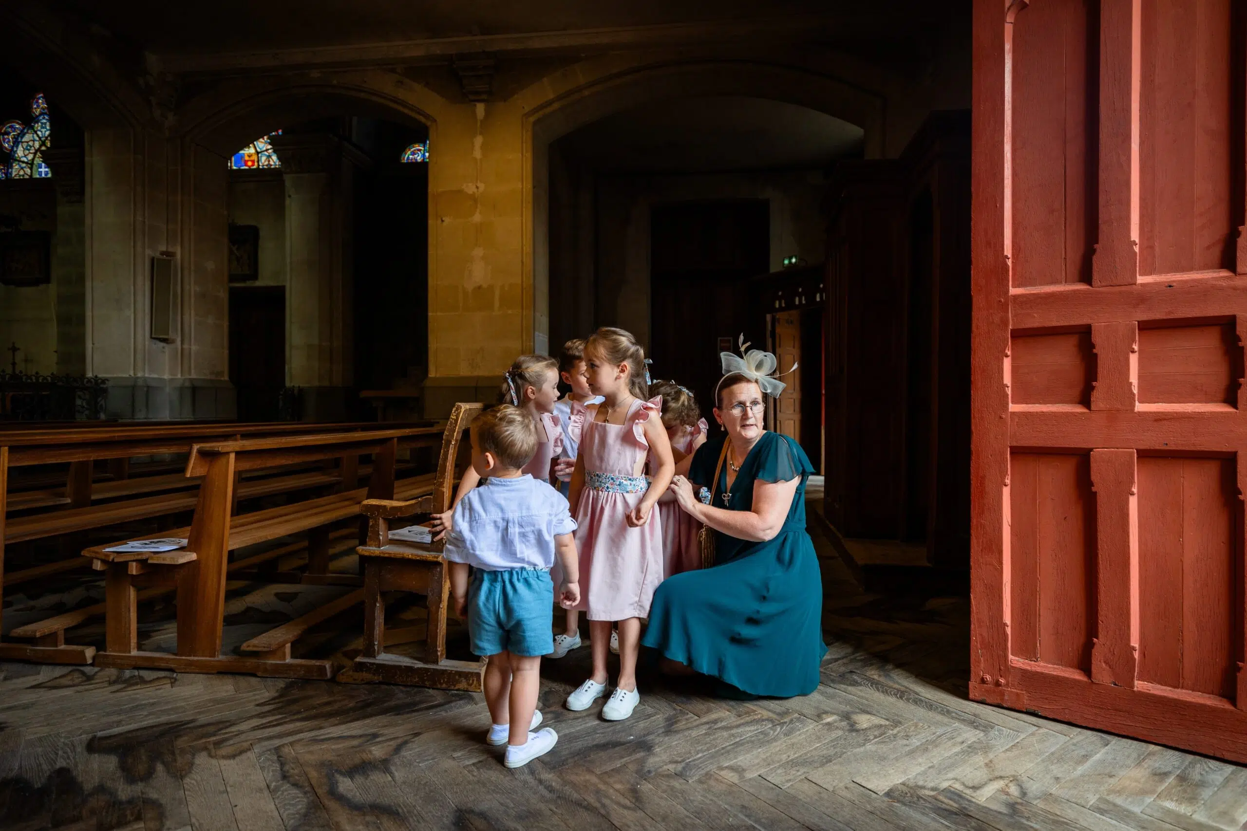 Cérémonie du mariage de Baudouin et Cécile - moment d'échange des vœux