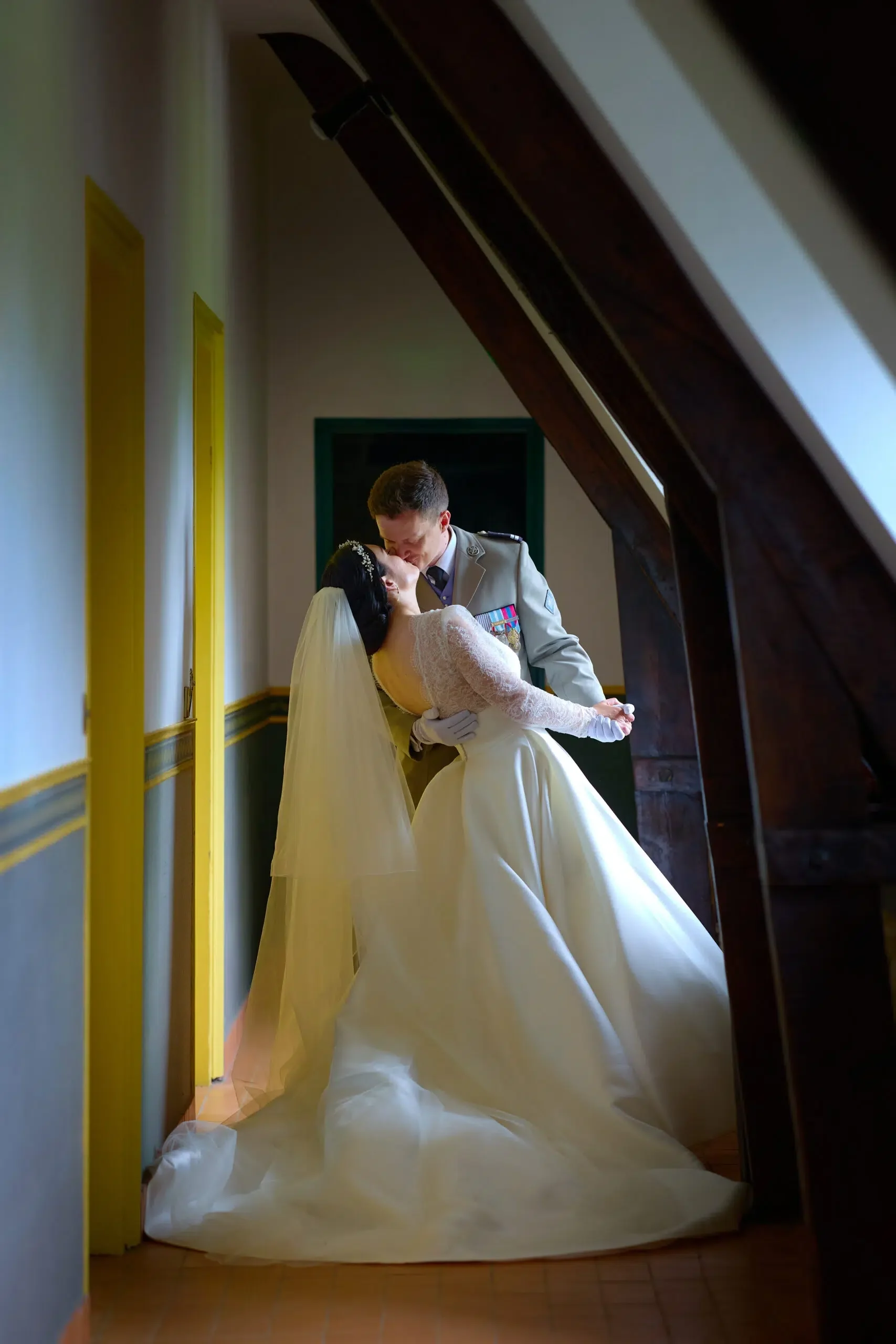 Cérémonie du mariage de Cédric et Ophélie - moment d'échange des vœux