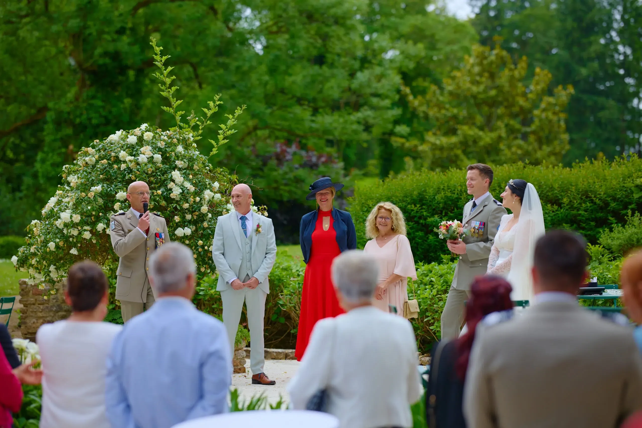 A candlelit dinner for a prestigious wedding