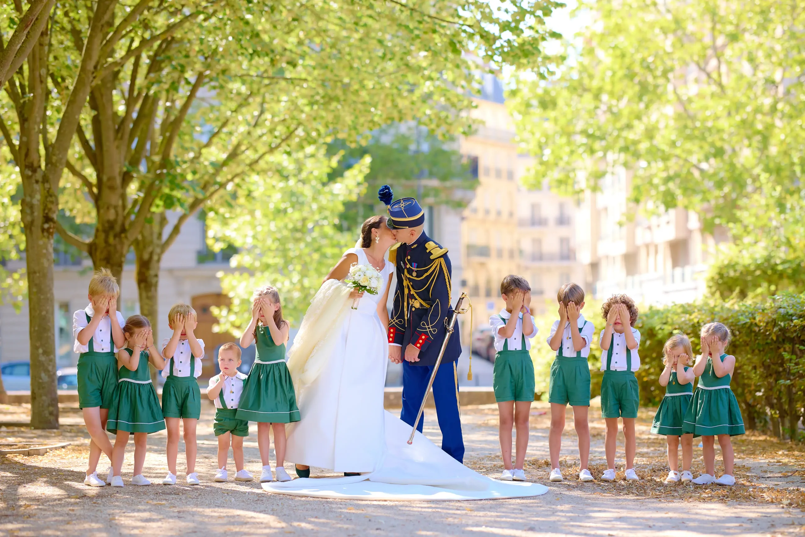 A cocktail reception in the prestigious setting of Les Invalides