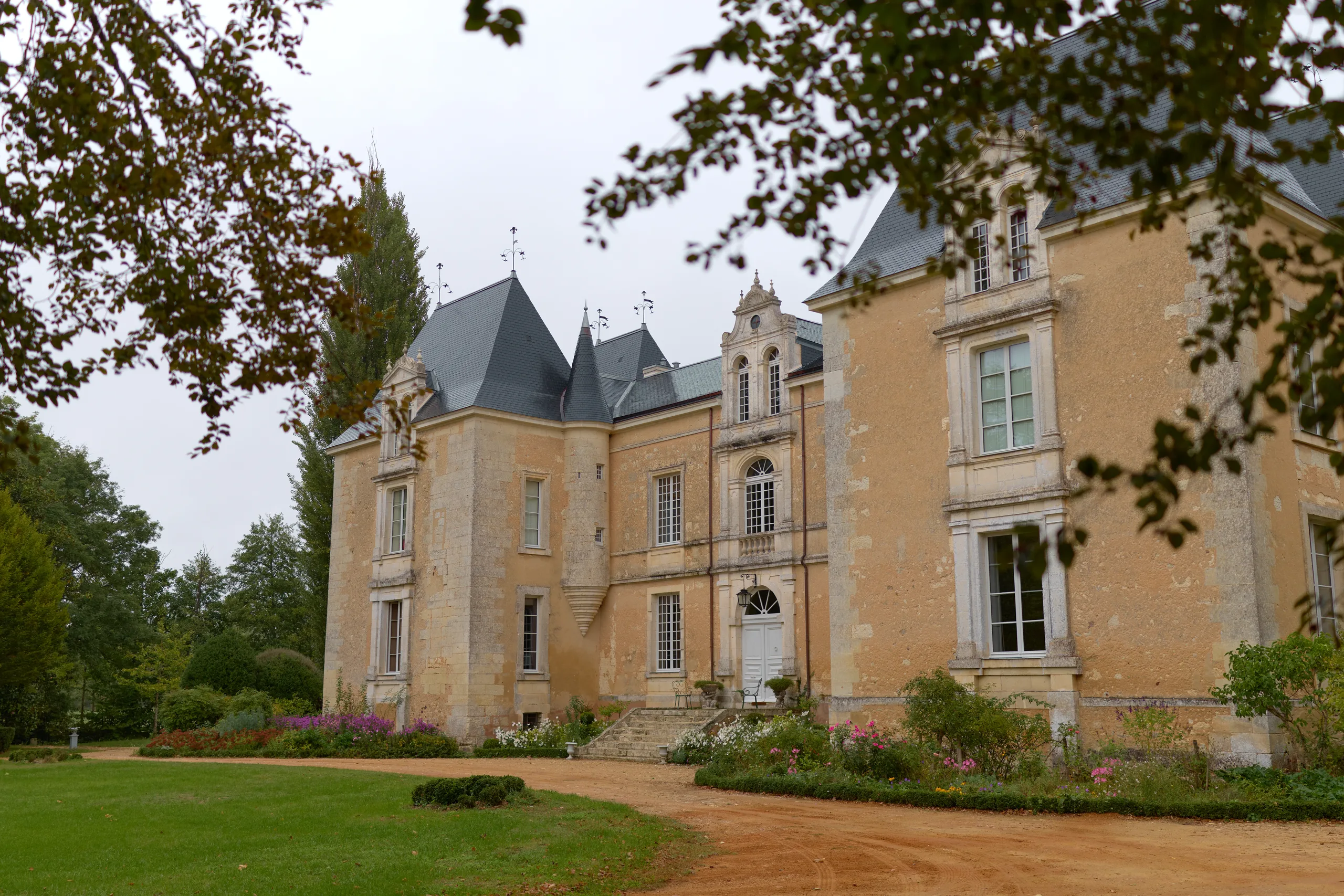 Château de la Blérétie before the wedding
