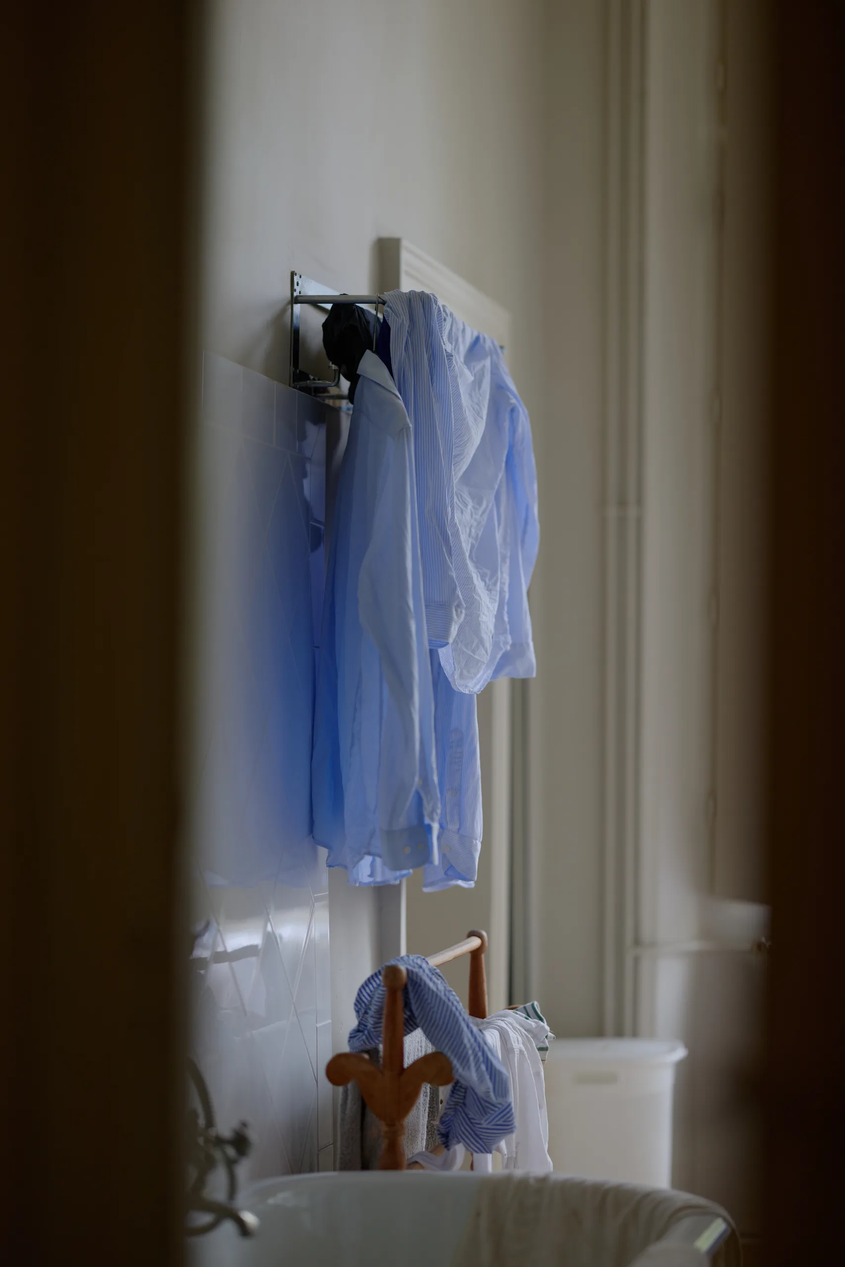 Wedding preparations at Château de la Blérétie