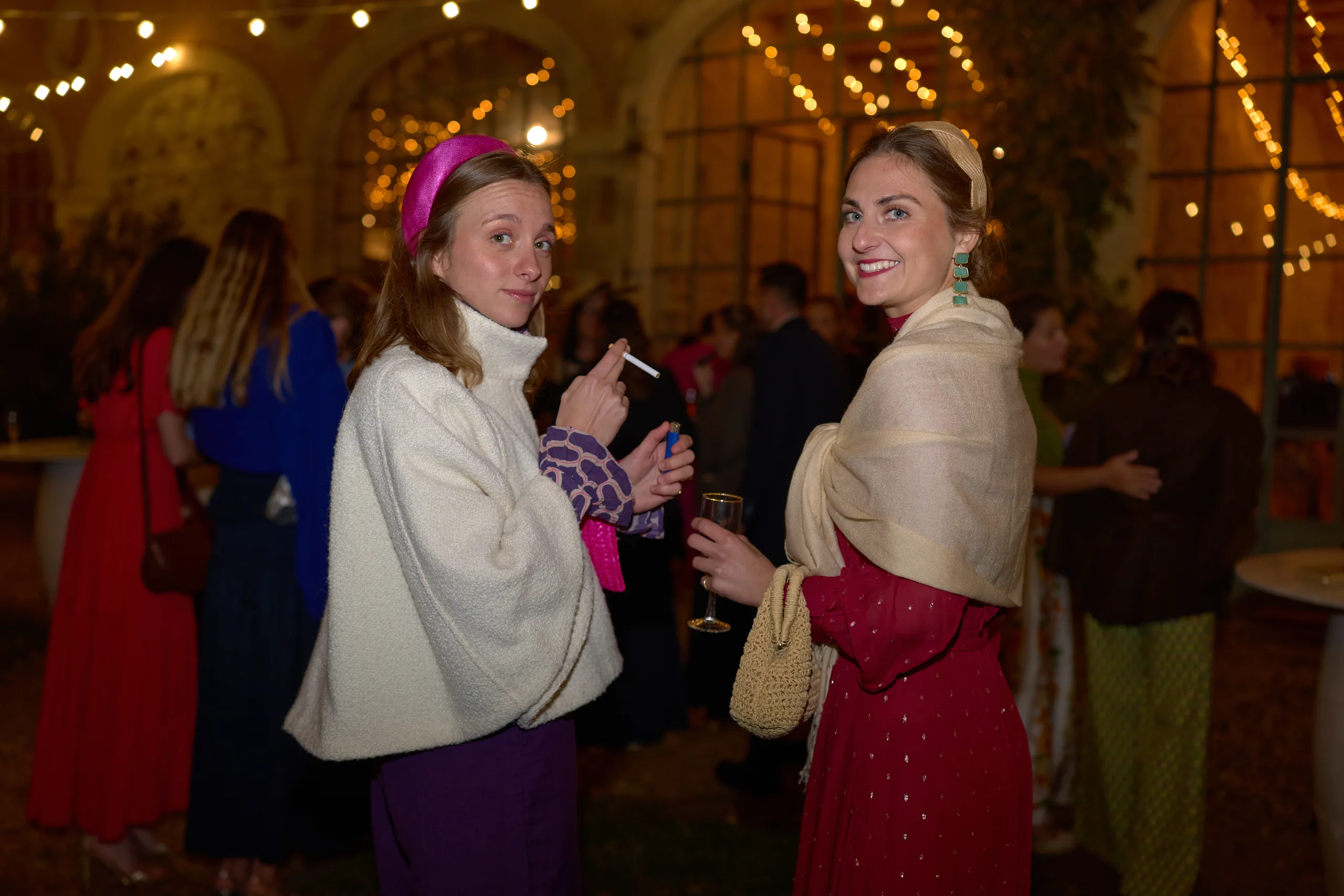 Dinner and speeches at Jade and Luc’s wedding