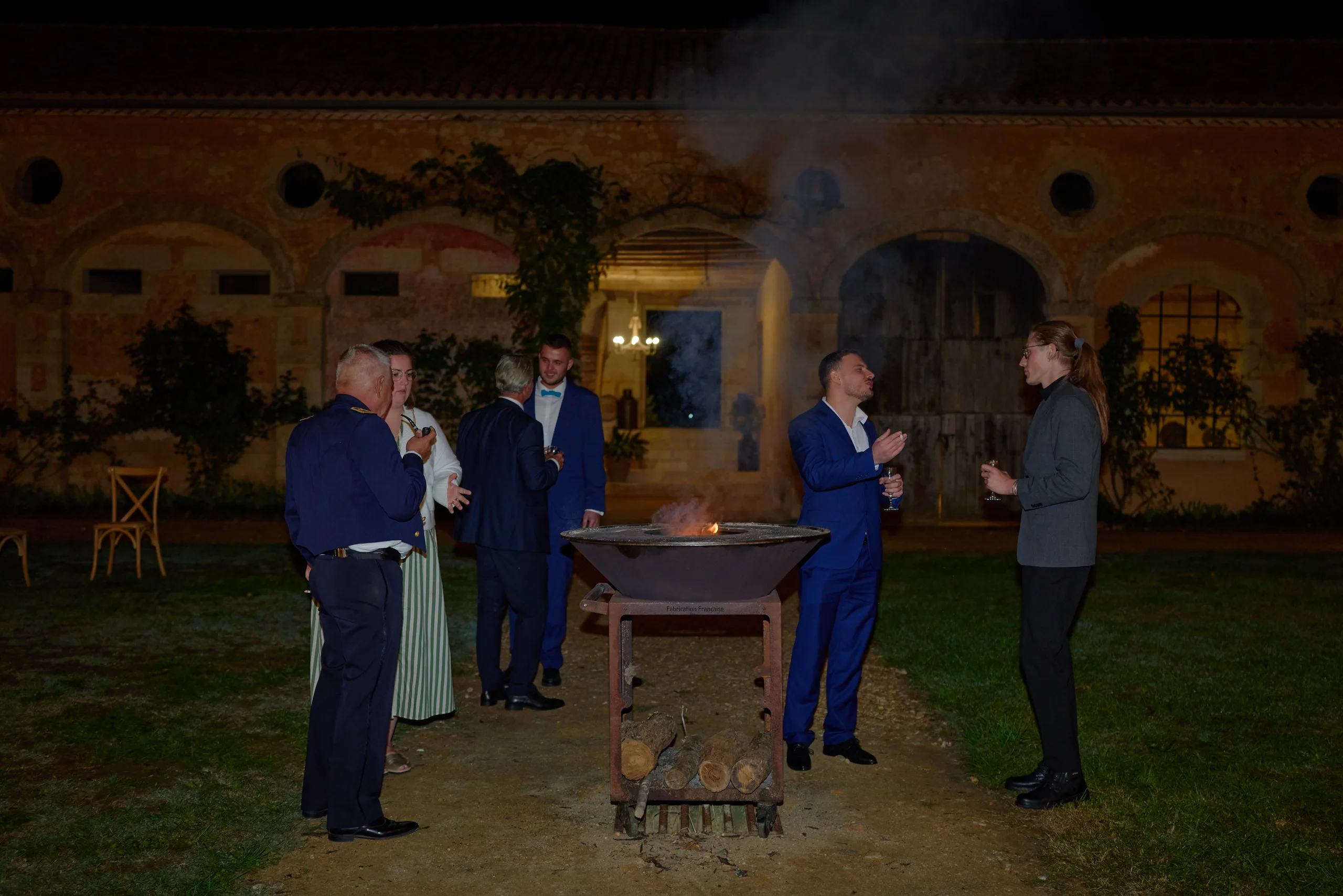 Dinner and speeches at Jade and Luc’s wedding
