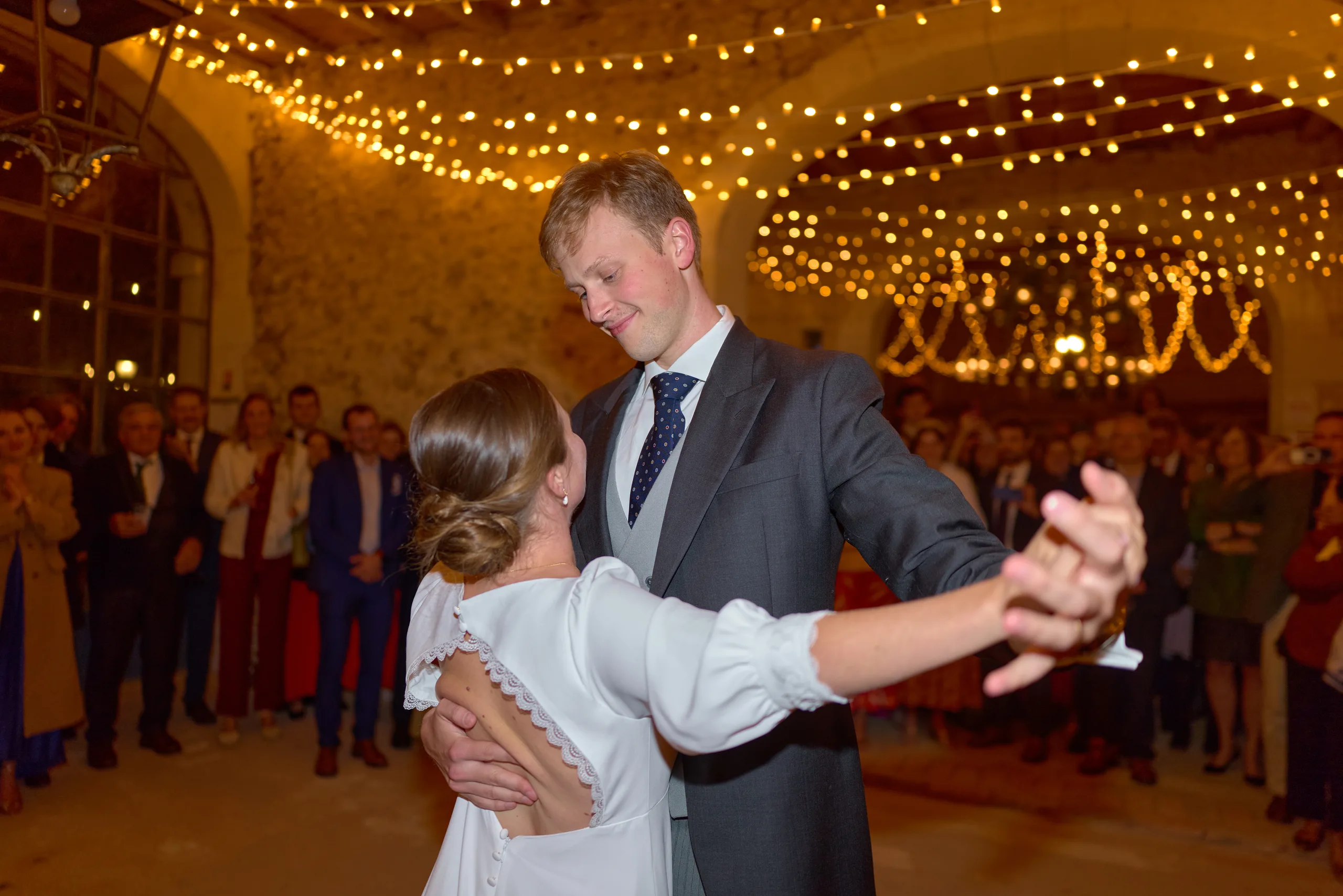 Dancing at Jade and Luc’s wedding reception