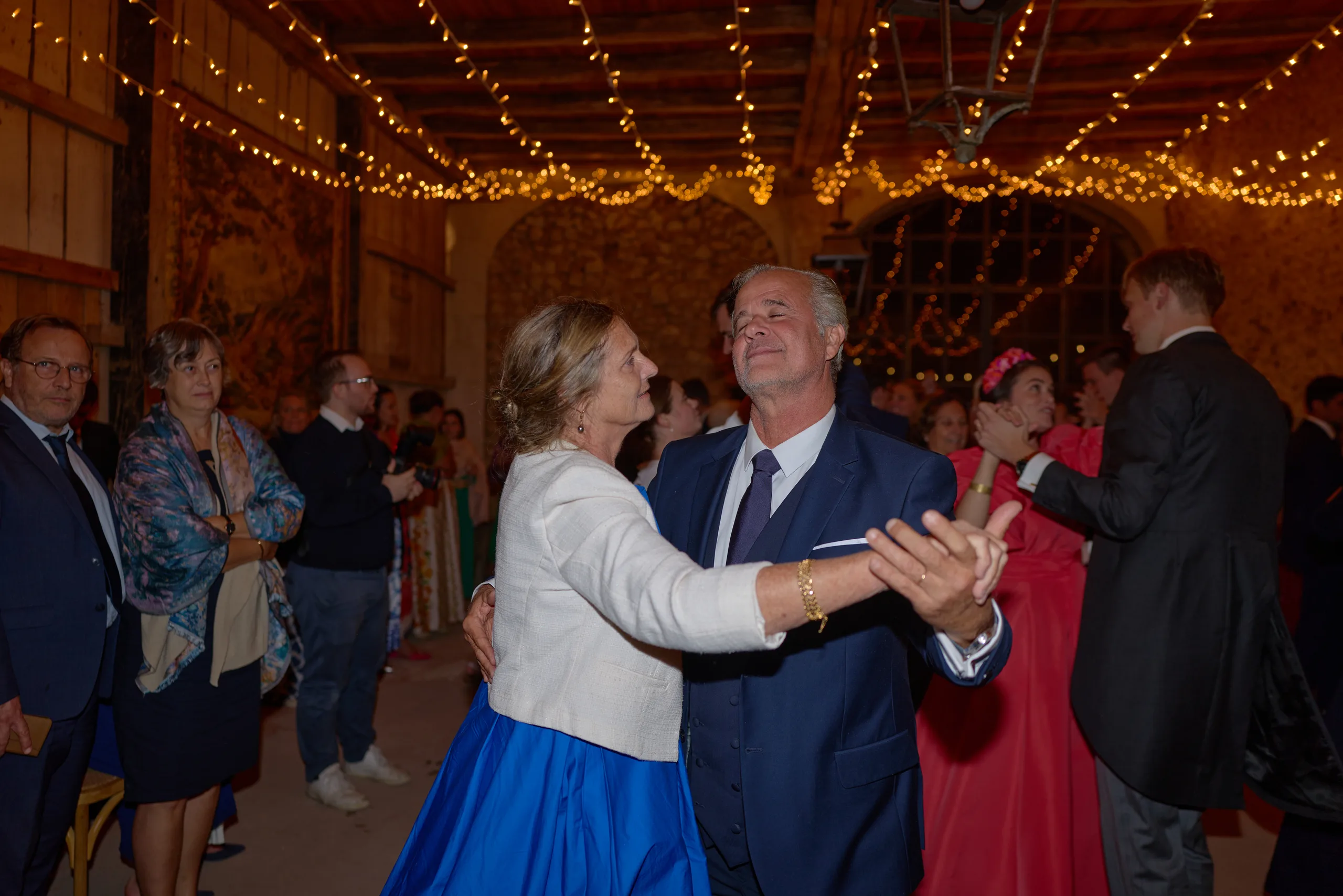 Dancing at Jade and Luc’s wedding reception