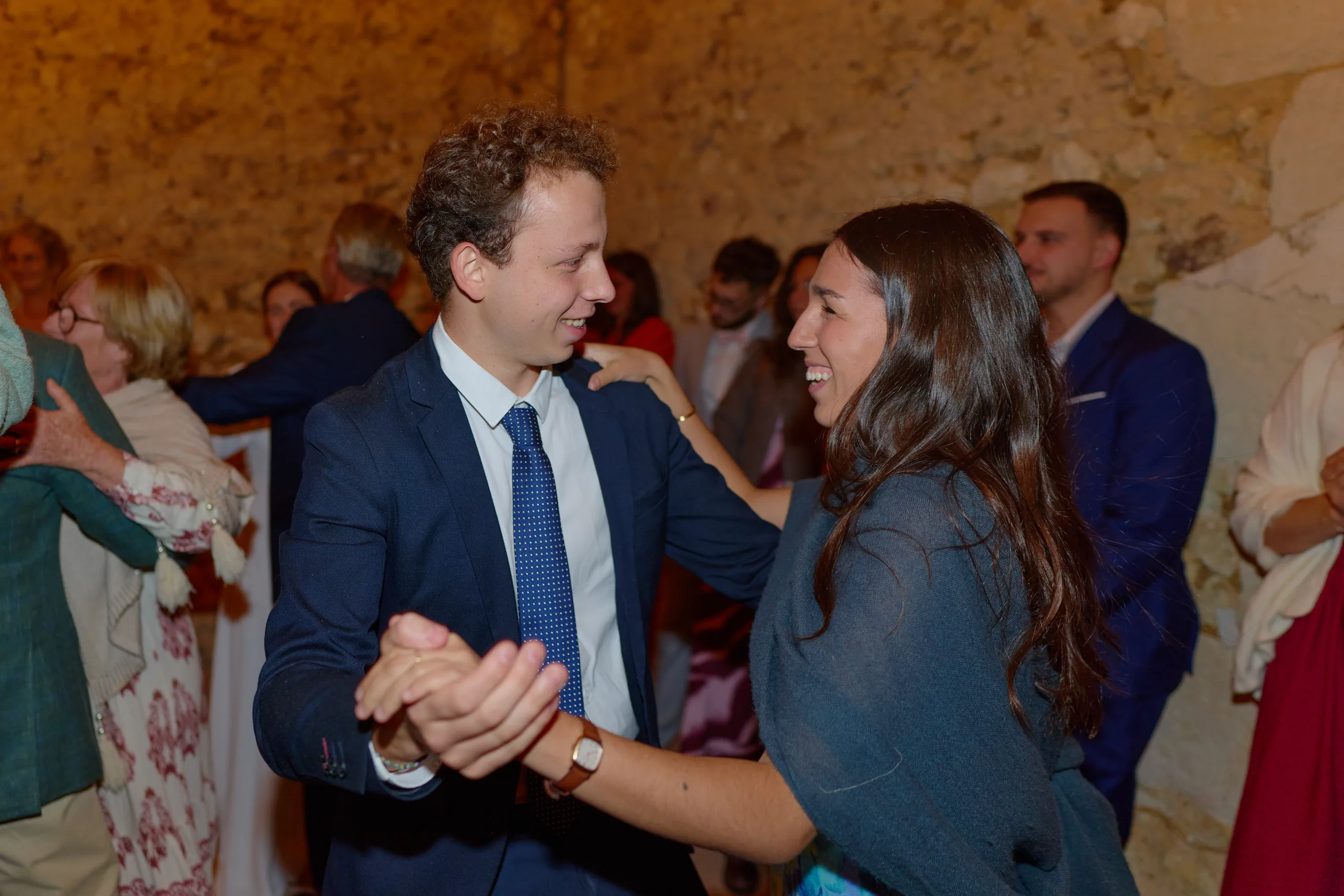 Dancing at Jade and Luc’s wedding reception