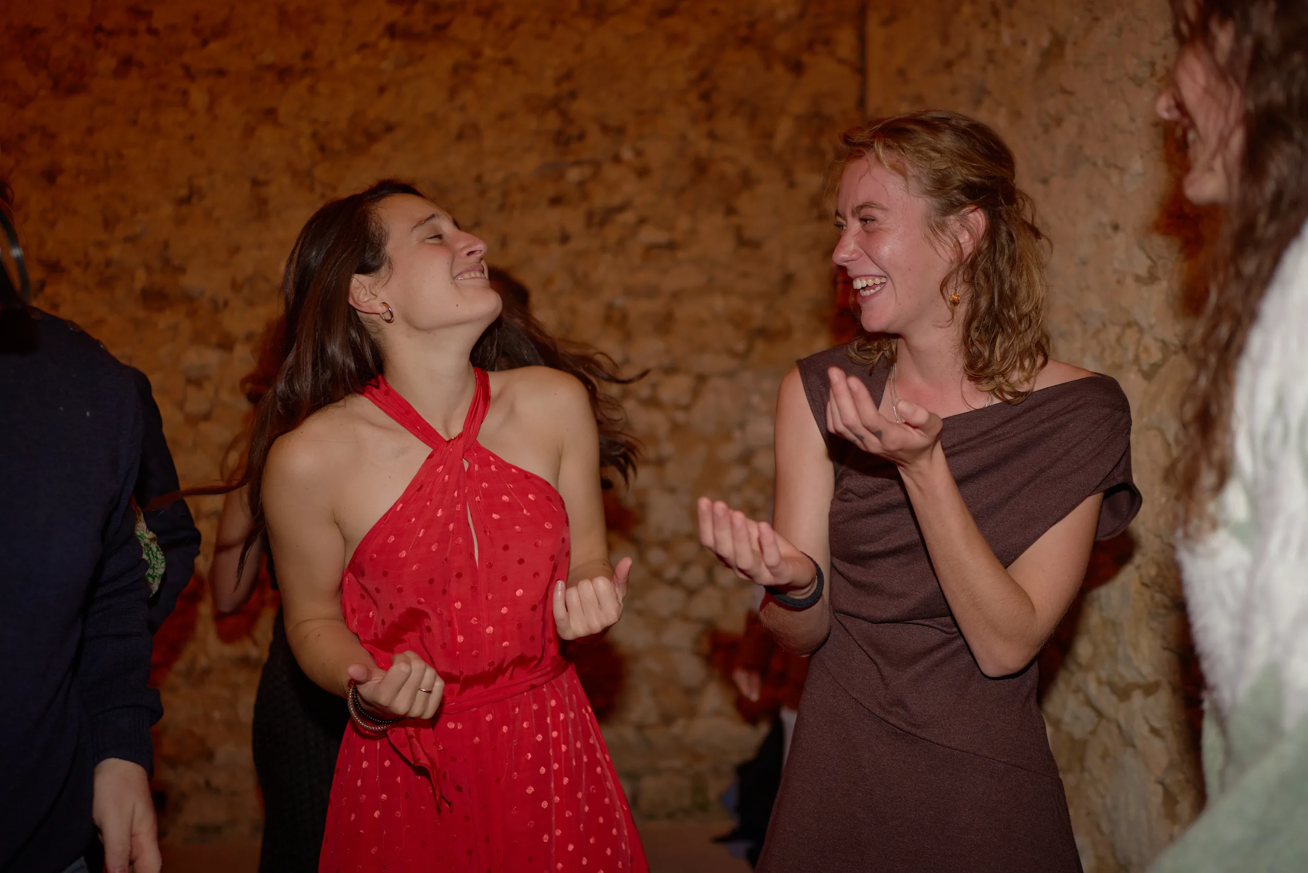 Dancing at Jade and Luc’s wedding reception
