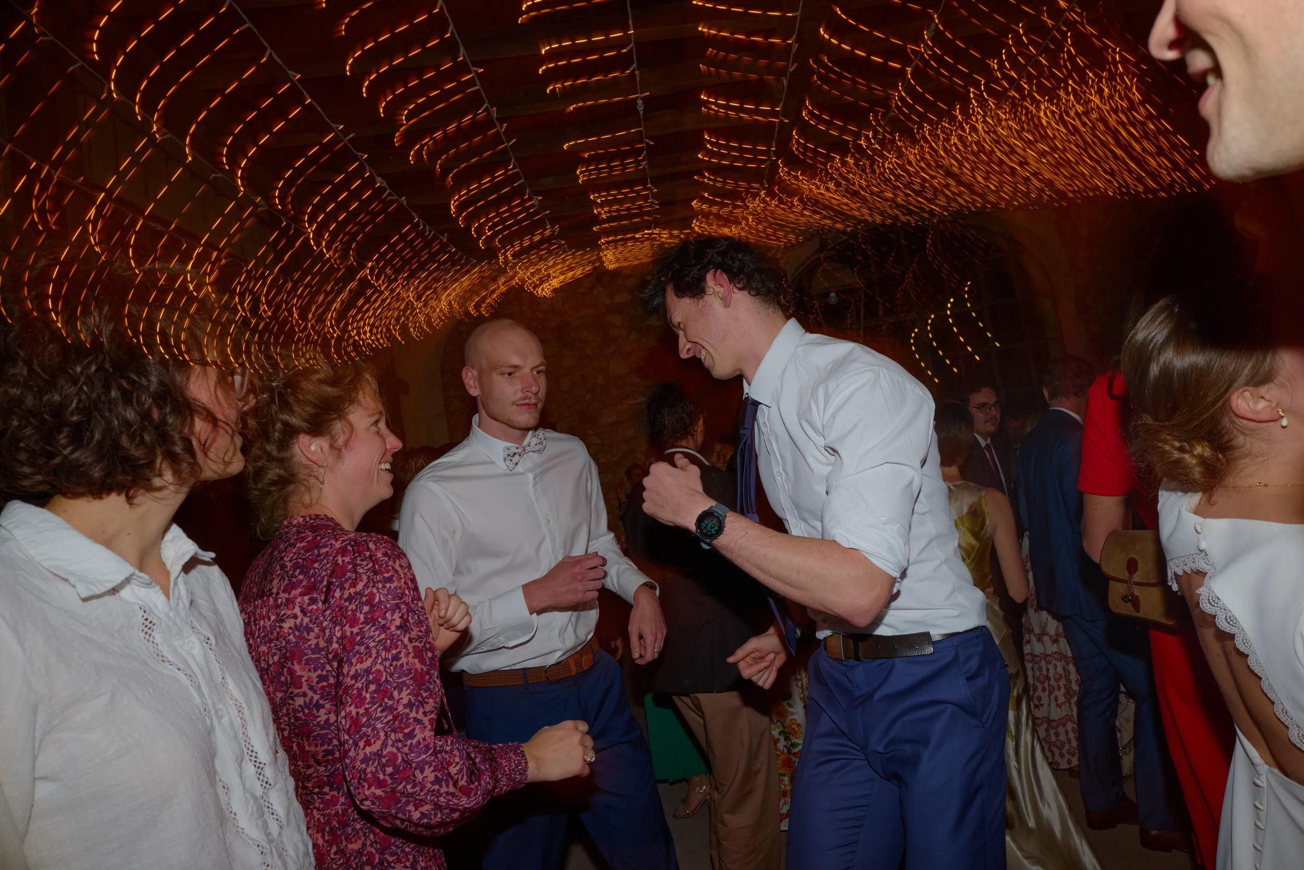 Dancing at Jade and Luc’s wedding reception