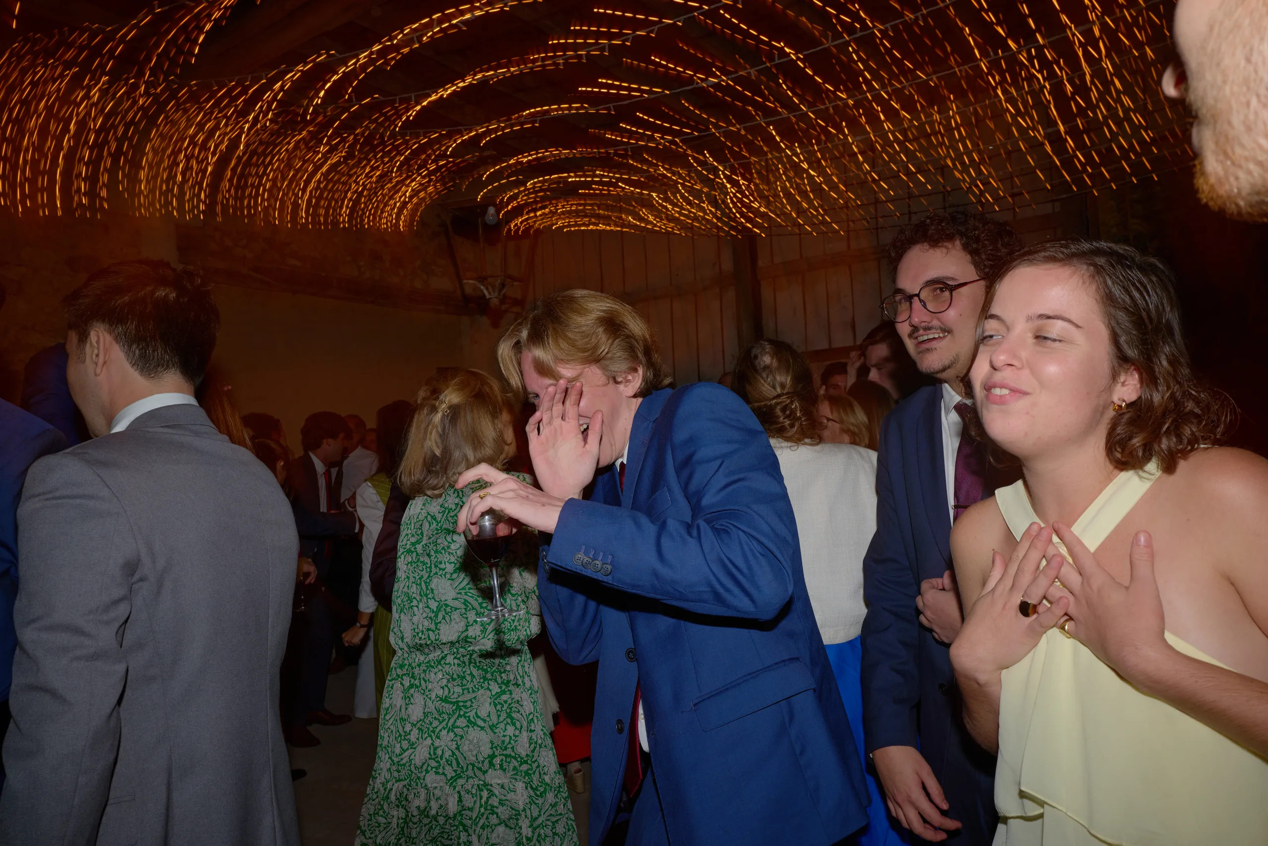 Dancing at Jade and Luc’s wedding reception