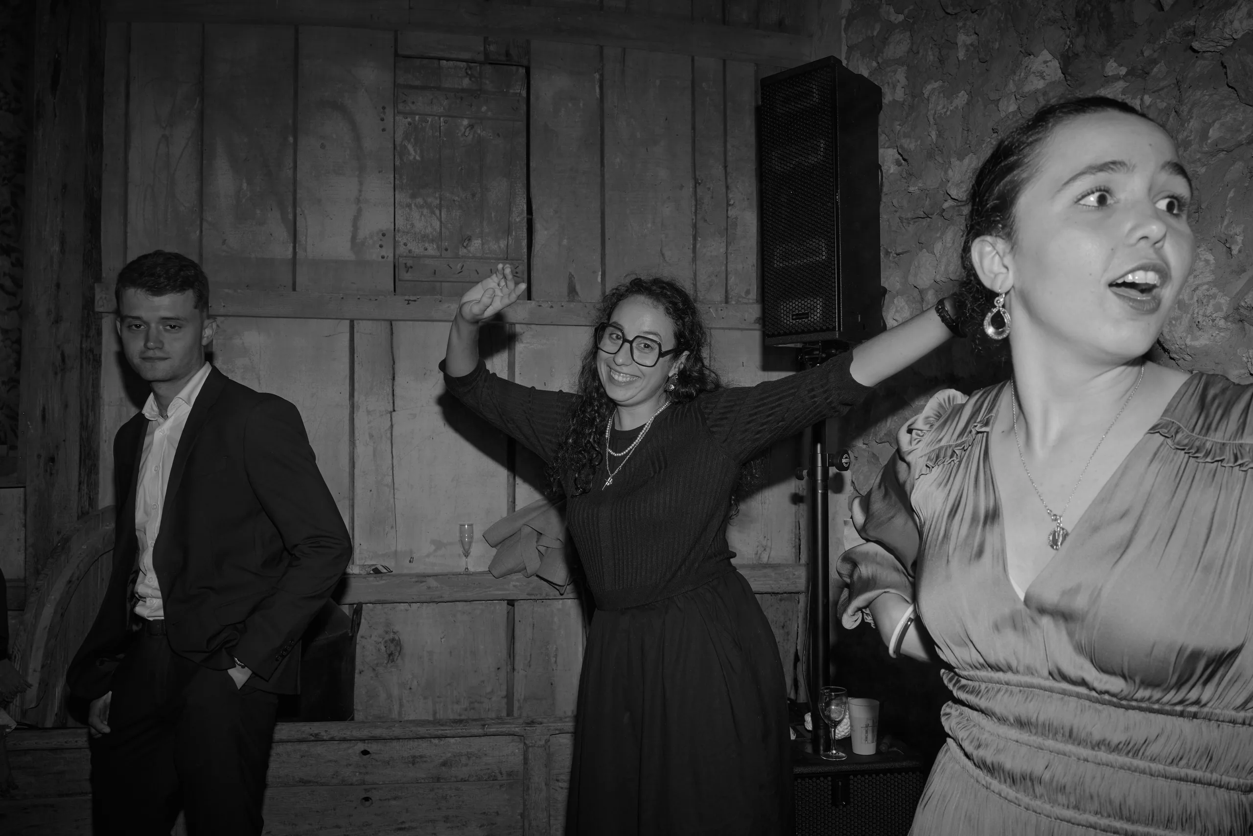 Dancing at Jade and Luc’s wedding reception