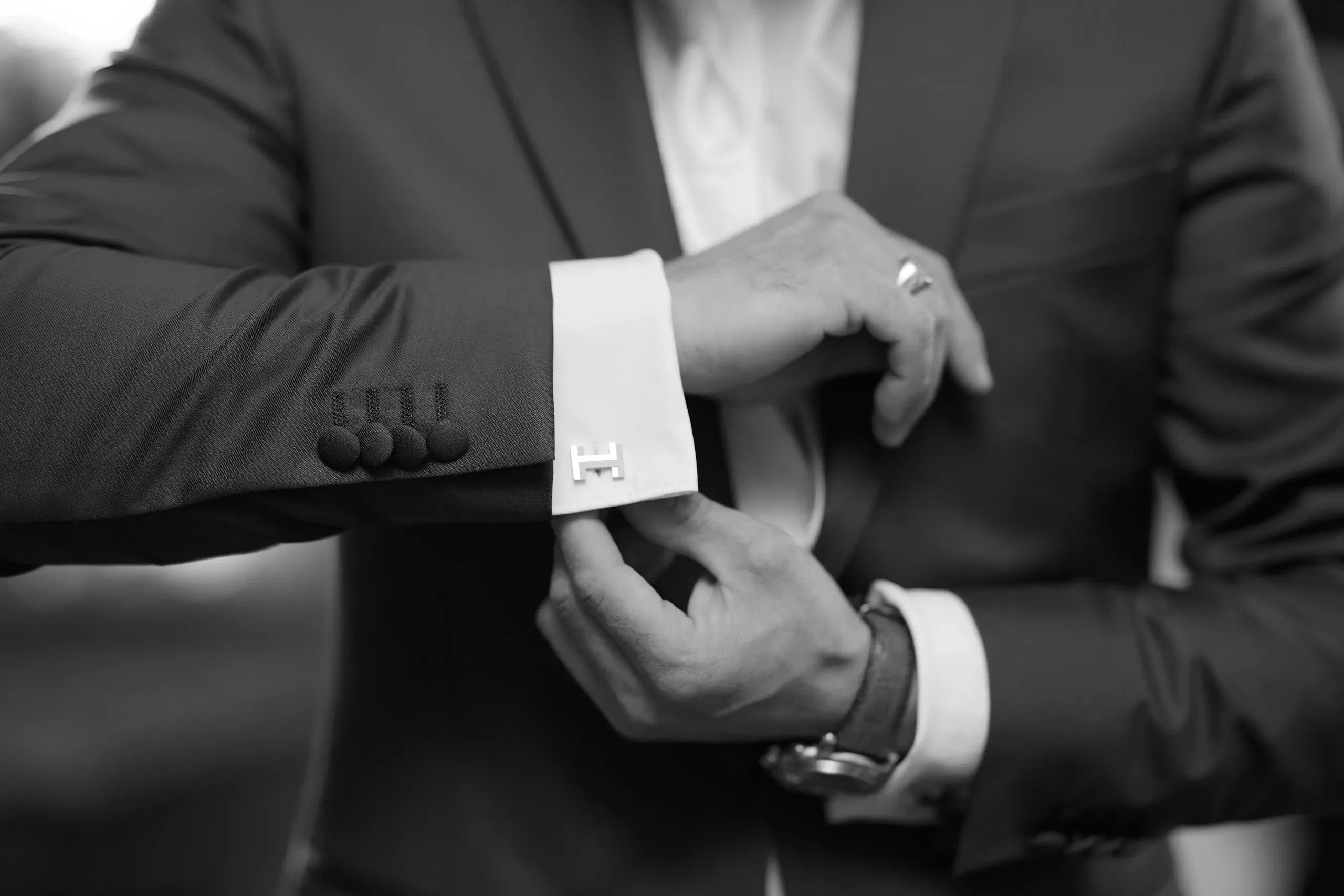 Détail de préparation de mariage