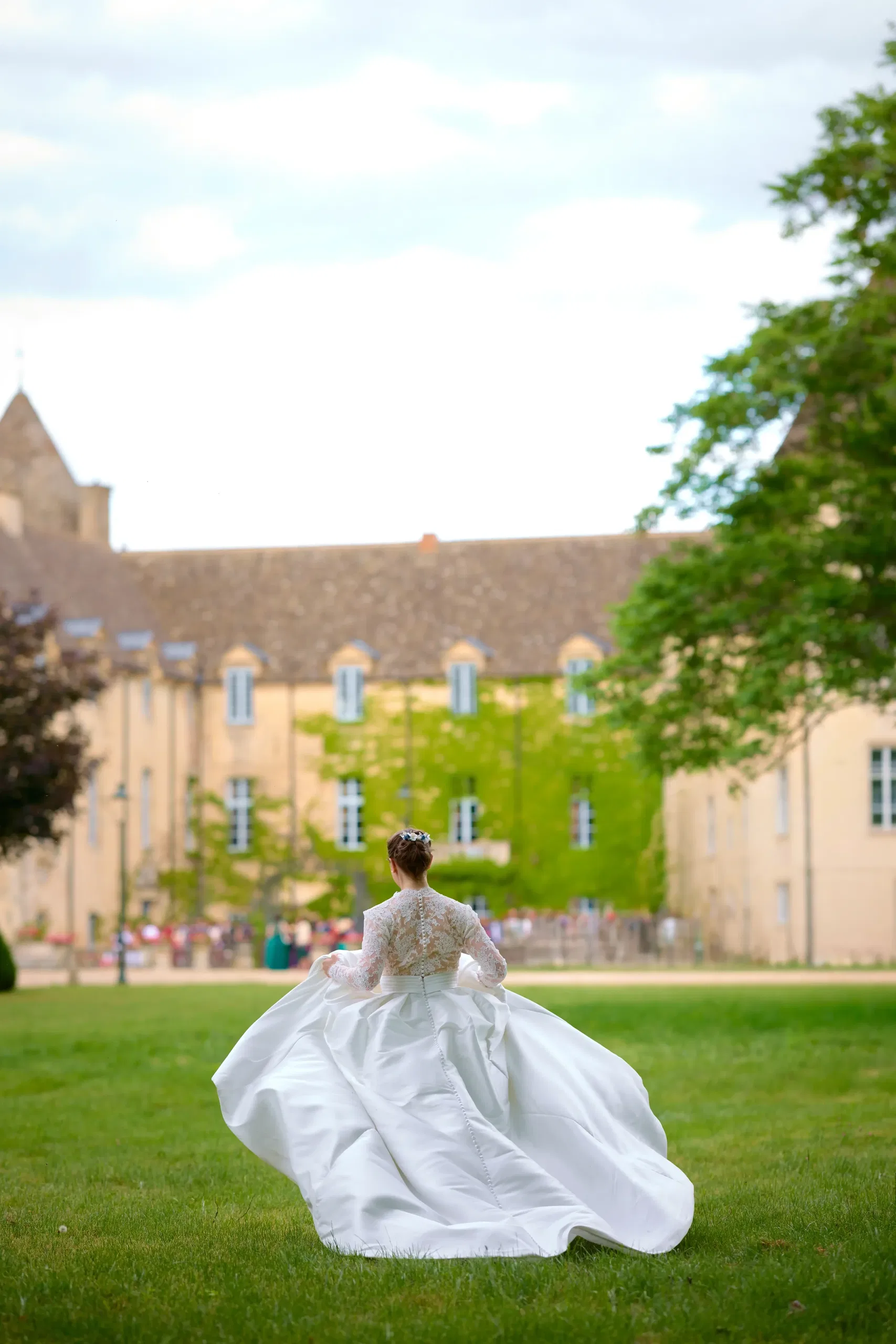 Cérémonie du mariage d'Isaure et Romain - moment d'échange des vœux
