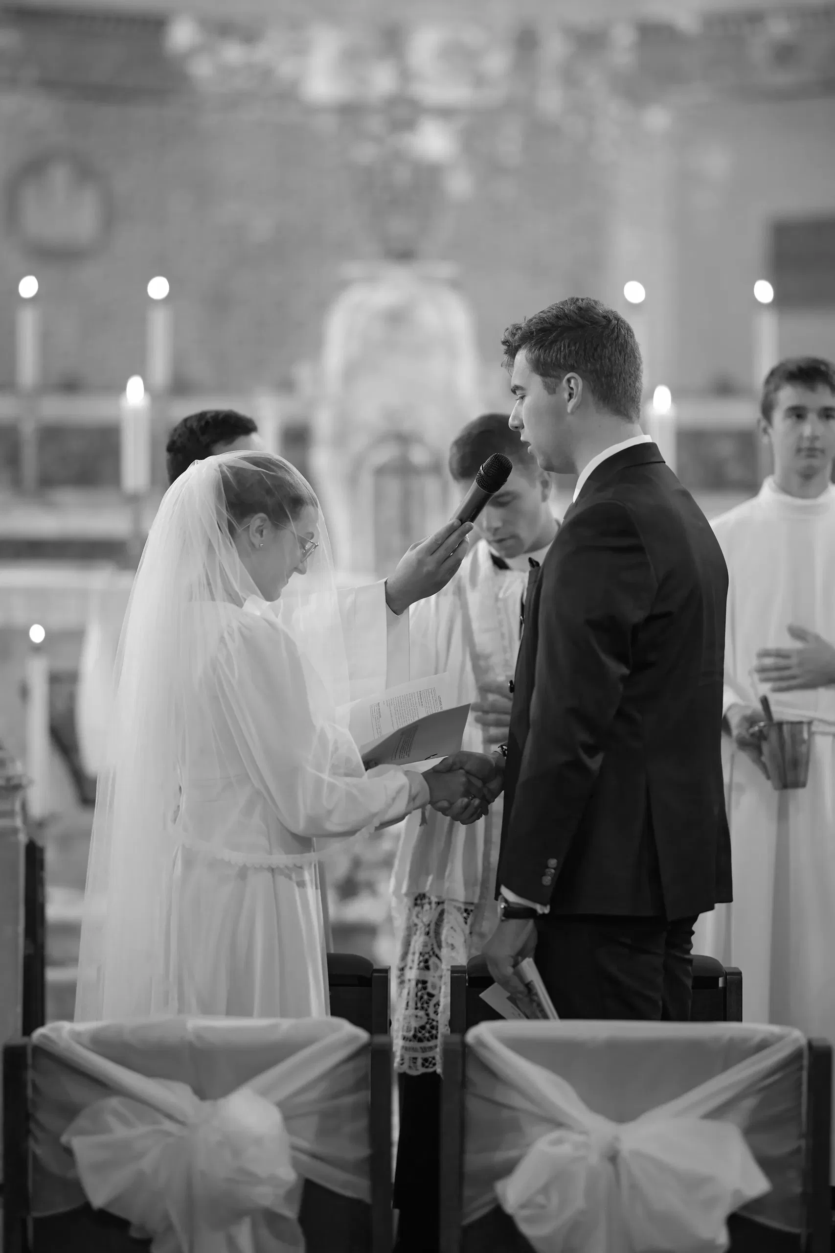 Emotion during the ceremony