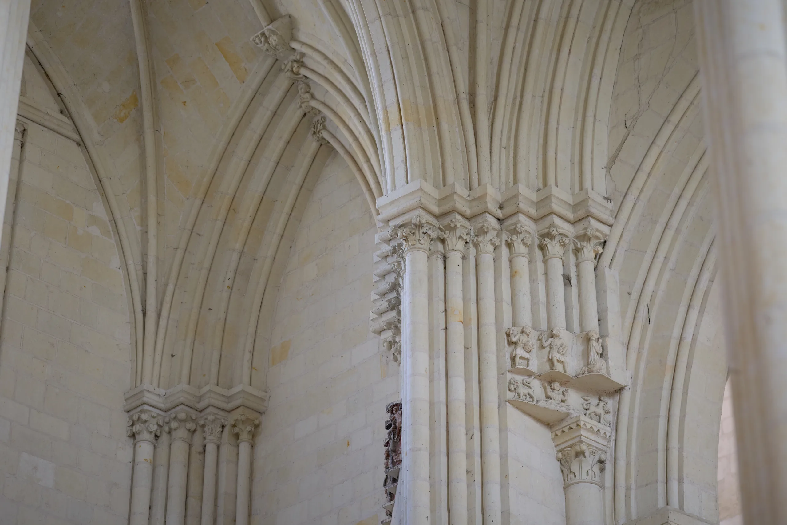 Voûte en pierre de l’église