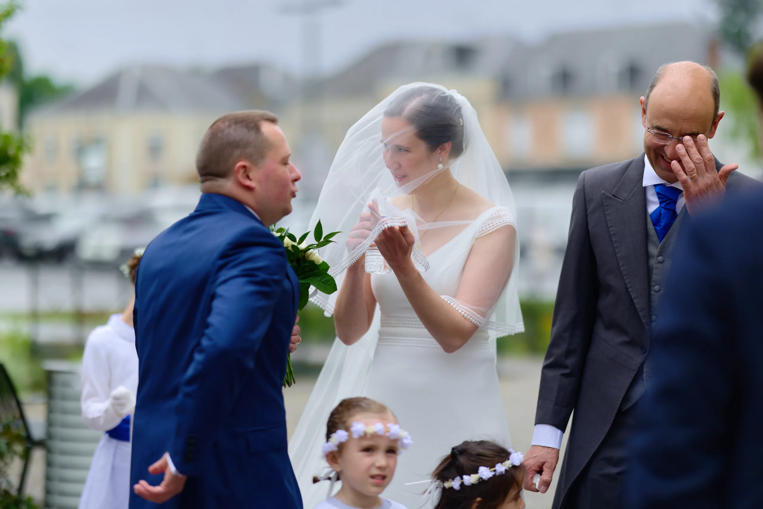 Cérémonie du mariage de Pauline et Arthur - moment d'échange des vœux