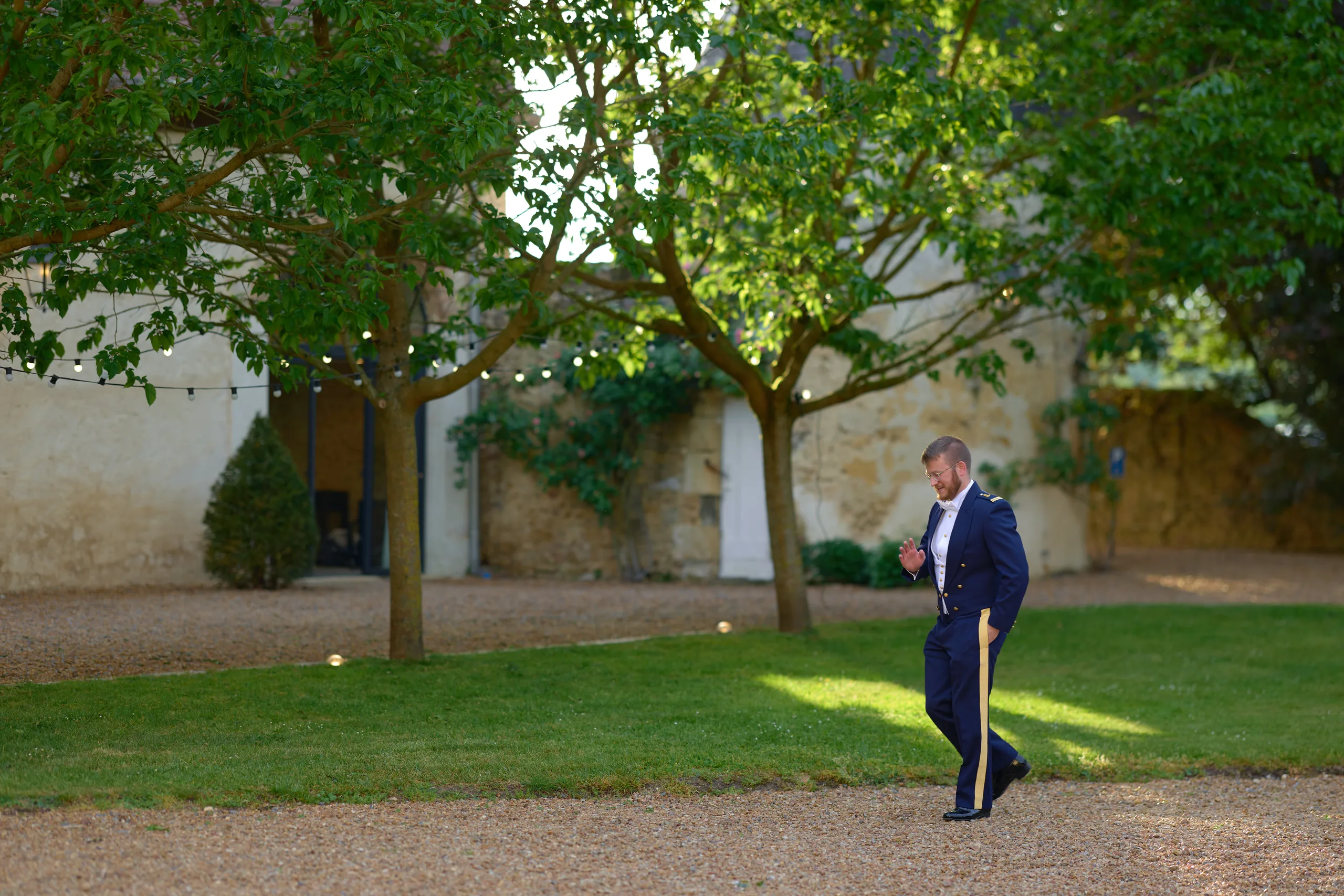 Guests swept up in the celebration