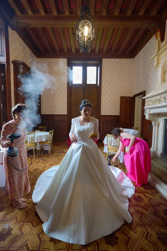 Cérémonie du mariage de Cédric et Ophélie - moment d'échange des vœux