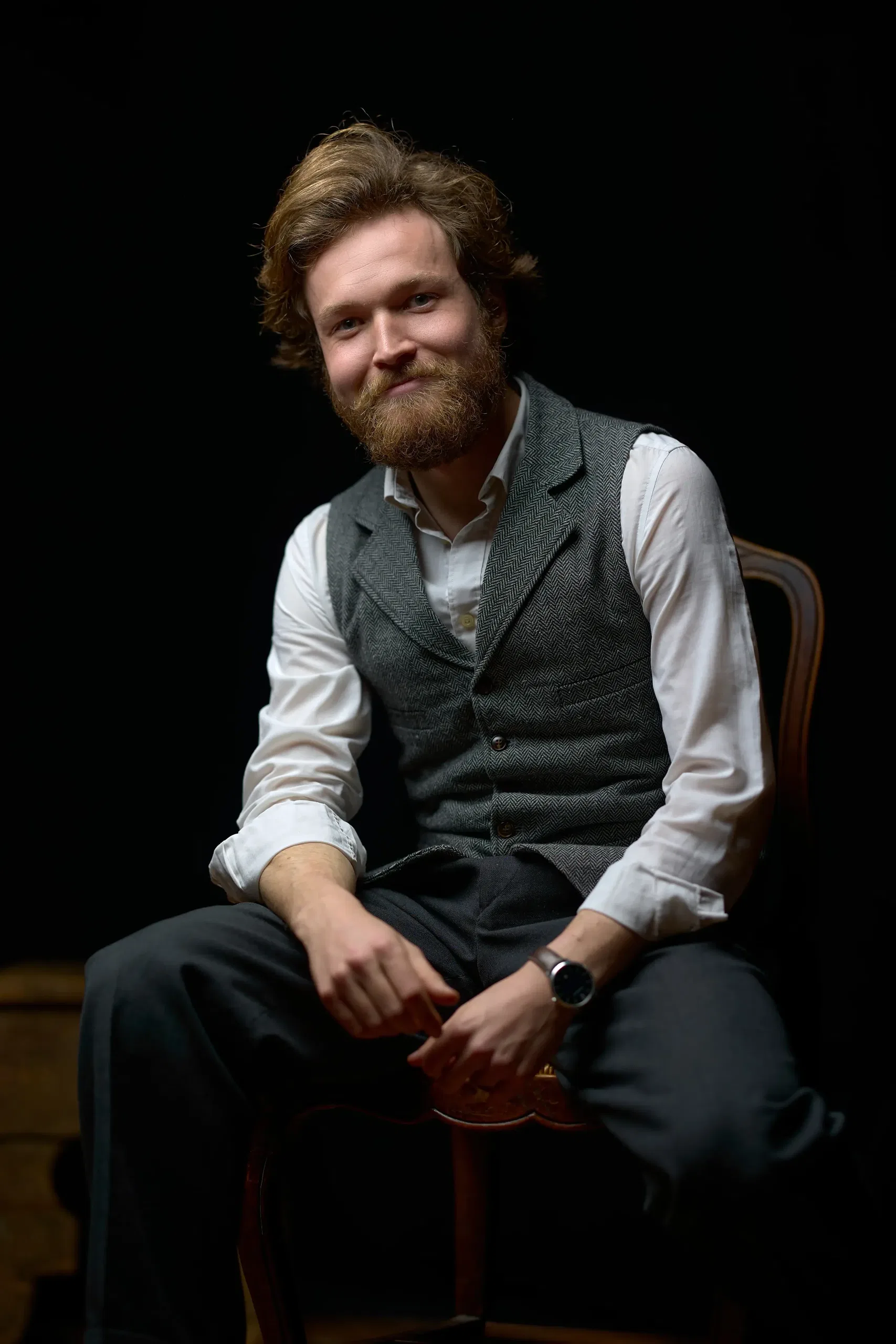 Portrait professionnel - image d'une personne