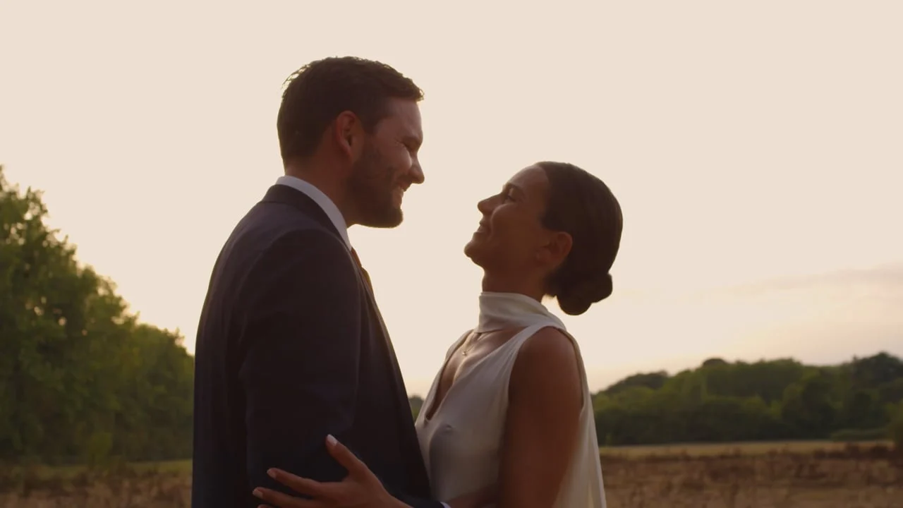 Couple at sunset, thumbnail from a Hedouard Wedding Films wedding film
