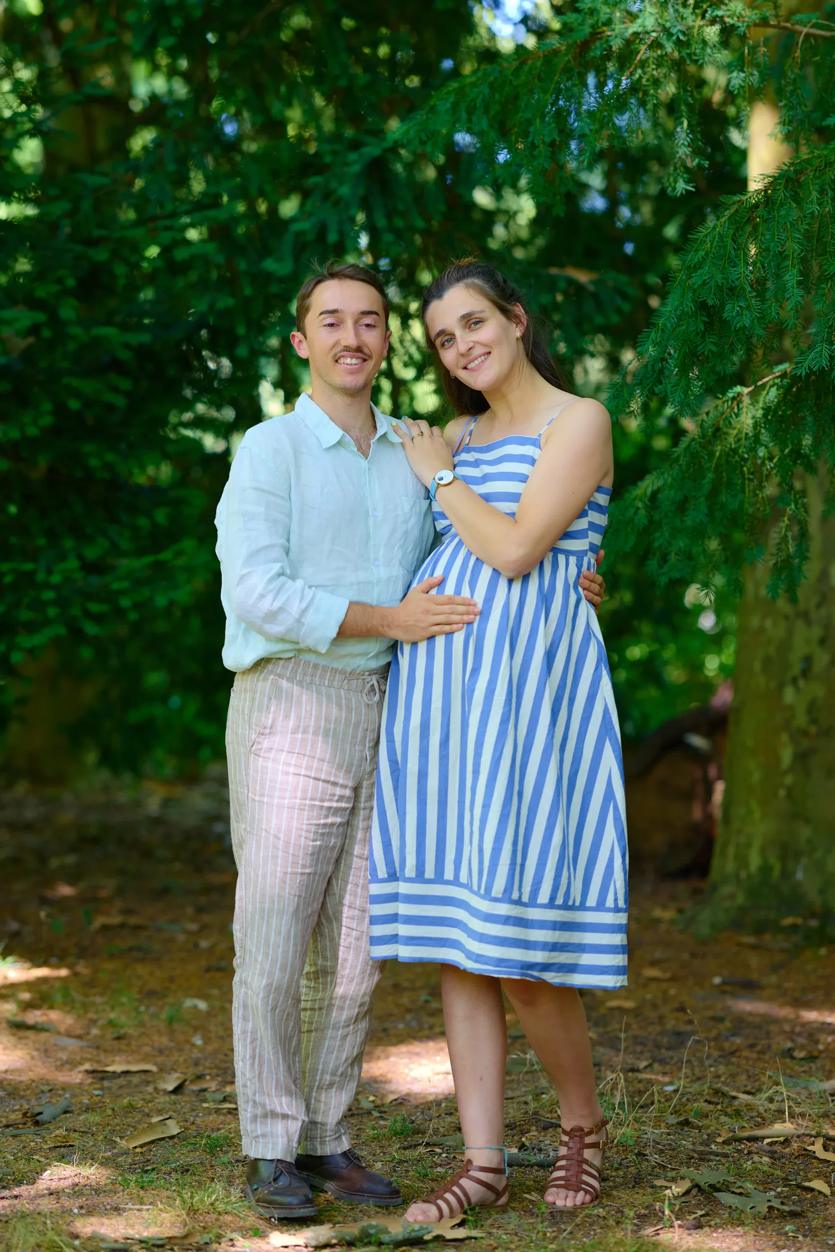 Kerever maternity session - a gentle moment