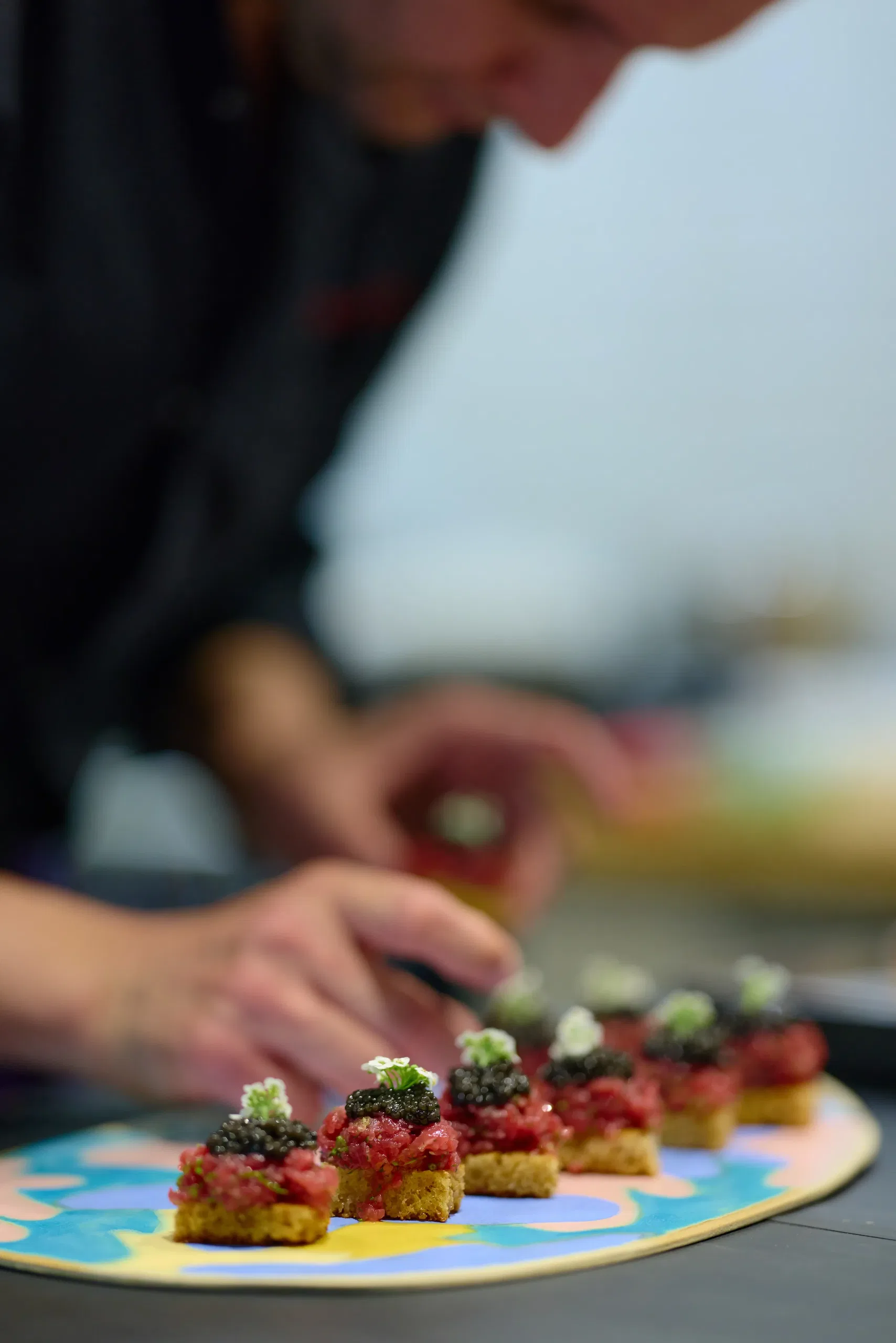 Soirée gastronomique raffinée - dégustation champagne et caviar